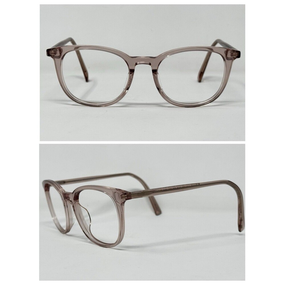 Warby Parker Durand XW LBF-668 Pink Crystal Eyeglass Frames 55-20-150